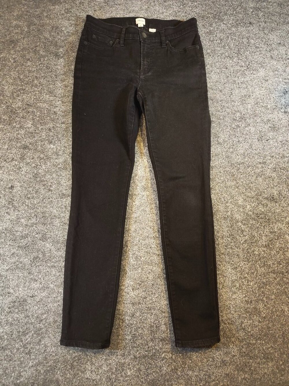 J.Crew Women’s Black Slim Straight Jeans Size 28
